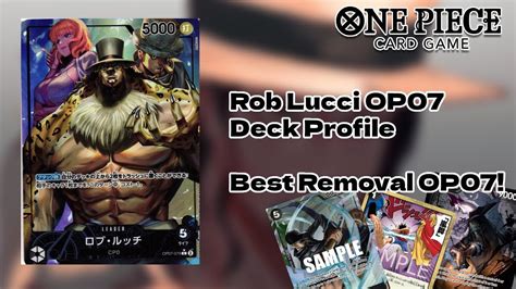 lucky gucci deck|rob lucci op07 deck.